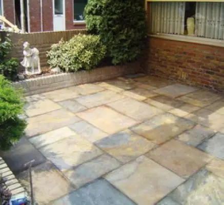Premiumkwaliteit - Tuintegels Rusty Slate 60x60cm prijs per m2