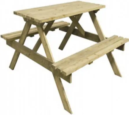 Picknicktafel grenen opklapbaar 150cm | Scherpe prijs