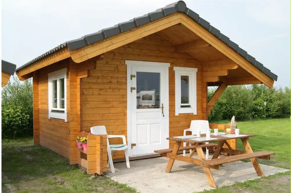 Premiumkwaliteit - Trekkershut Göteborg 3,66x3,66 m – 50 mm – 4 slaapplaatsen