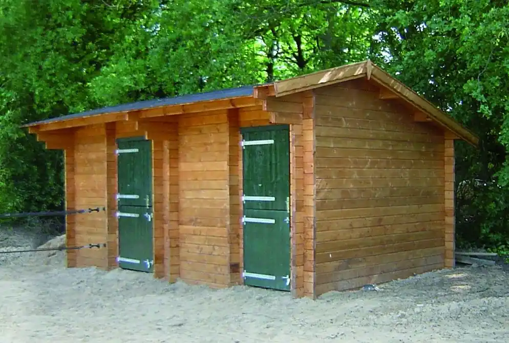Paardenstal duo 7,5x3,8m | Beste prijs