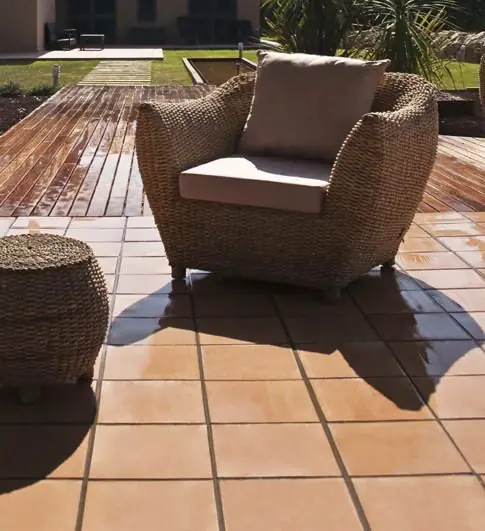Gratis retourneren - Terracotta tegels terrastegel Montserrat beige 28x28cm (m2)