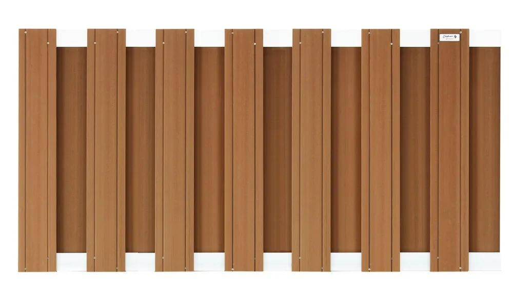 Klantfavoriet - Tuinscherm schutting composiet bruin 180x93cm
