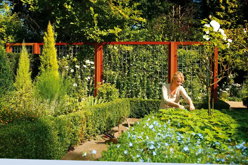 Schutting hardhout trellis 180x90cm - Prijsverlaging