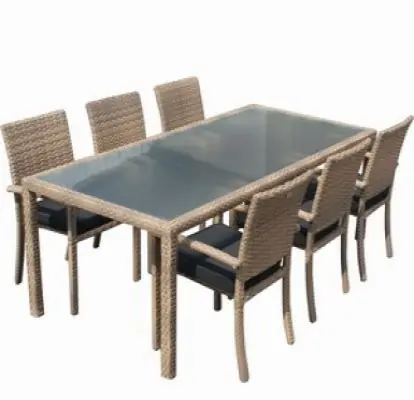 Spoedlevering | Tuinmeubel dining set Valette XL