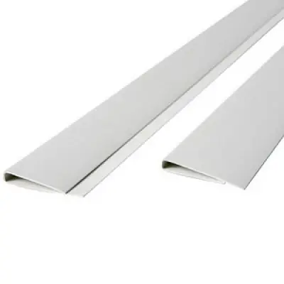 Tuinscherm pvc profiel wit 150cm - Speciale deal