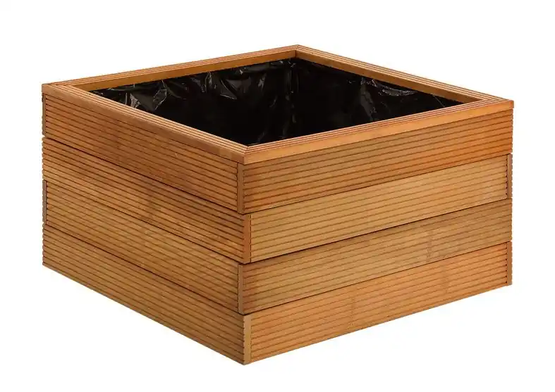 Houten bloembakken plantenbakken hardhout 90x90x75cm | Vanaf nu beschikbaar