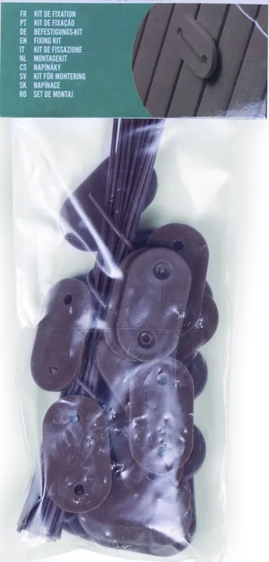 Expreslevering | Tie-wraps, tyraps, tie rips of kabelbinders brown
