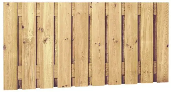 Topprijs | Houten schutting tuinscherm 180x90cm