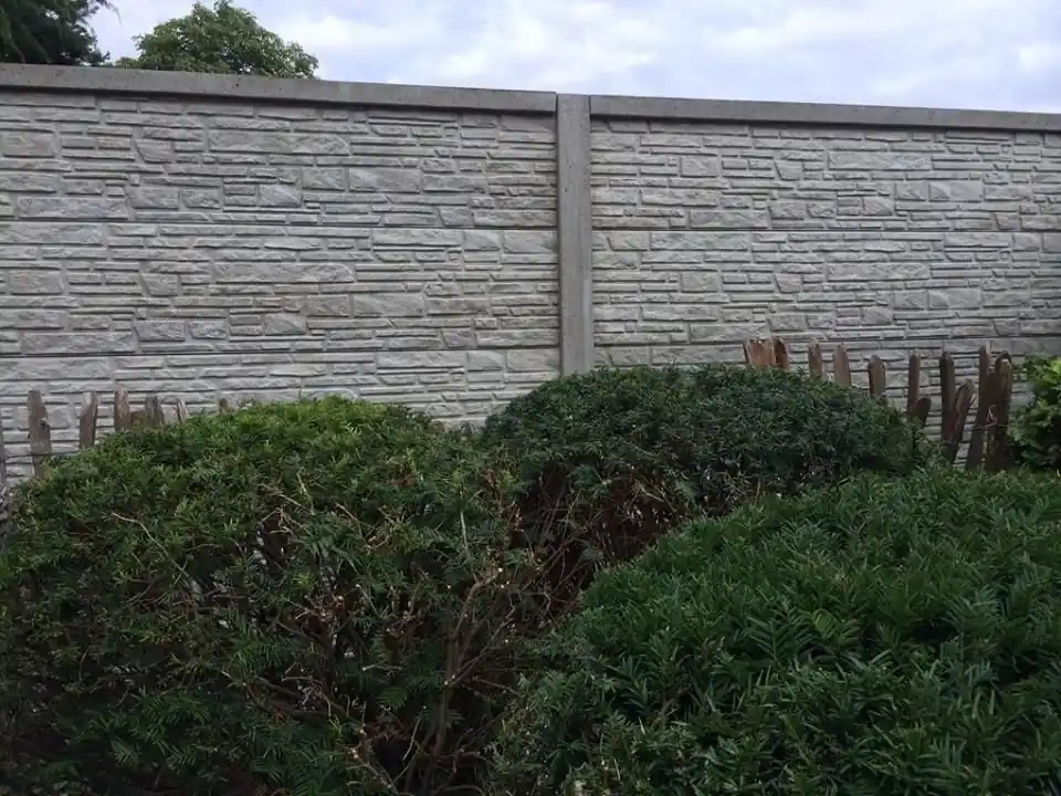 Beton schutting Mountain enkelzijdig 200x231cm - Veel voordeel