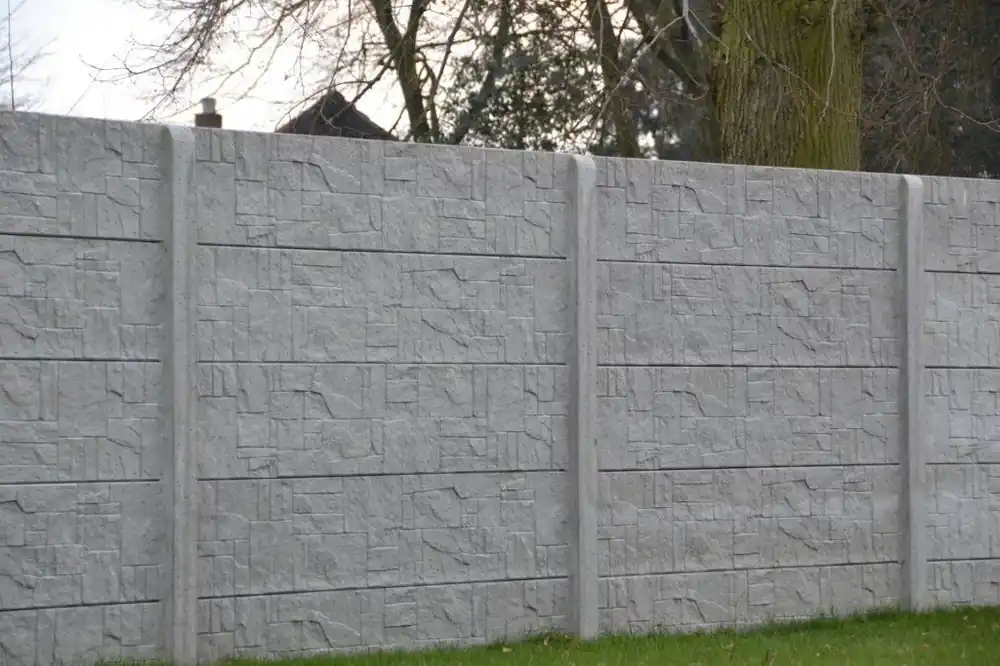 Snelle levering | Beton schutting Stepstone enkelzijdig 200x193cm