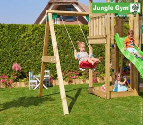 Actie loopt bijna af - Houten speeltoestellen Jungle Swing aanbouwset