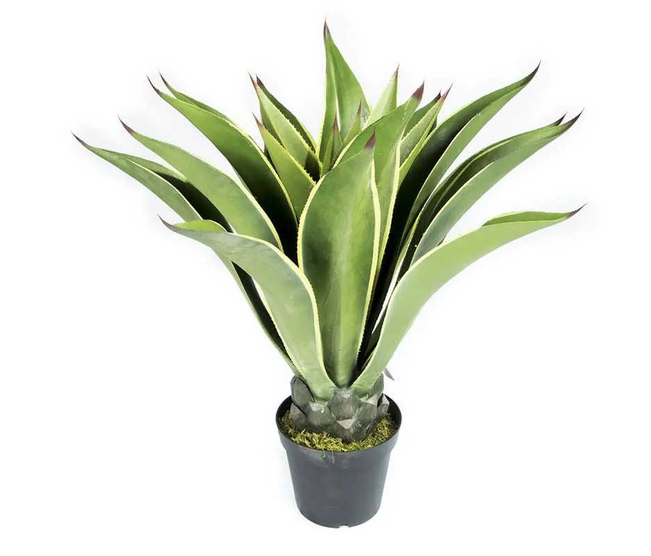 Nog maar een paar beschikbaar | Kunstplant Agave 98cm