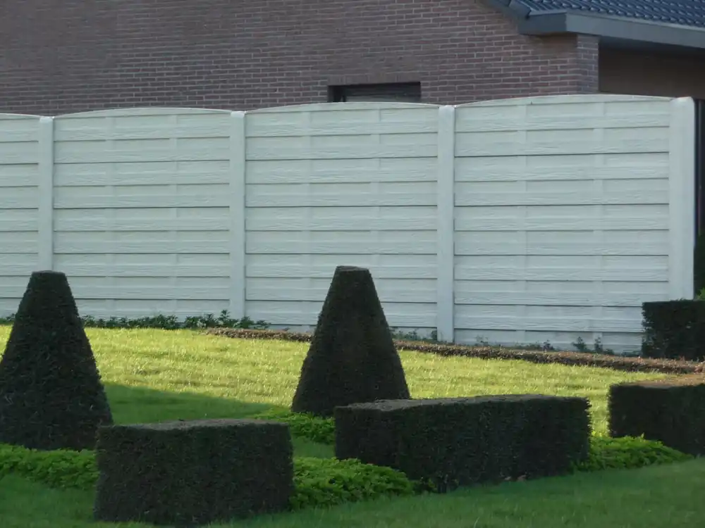Beton schutting Woodstone enkelzijdig 200x231cm | Nieuwe release