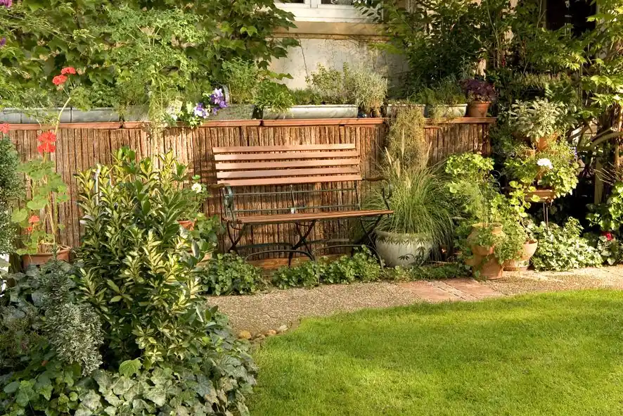 Boomschorsmat tuinscherm enkelzijdig 150x500cm | Topproduct