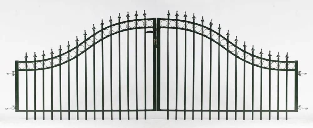 Inrijpoort sierhekwerk de Luxe 100/150x338cm - Op = op