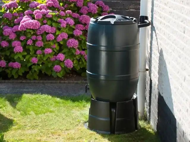 Veel voordeel - Regenton zwart 81x51cm (120ltr)