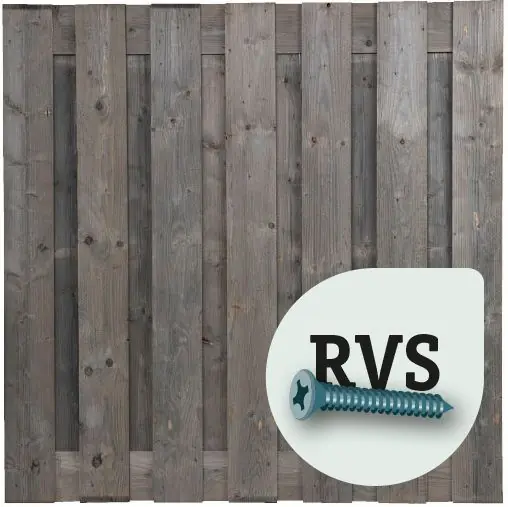 Bespaar meer - Schutting steigerhout 180x180cm