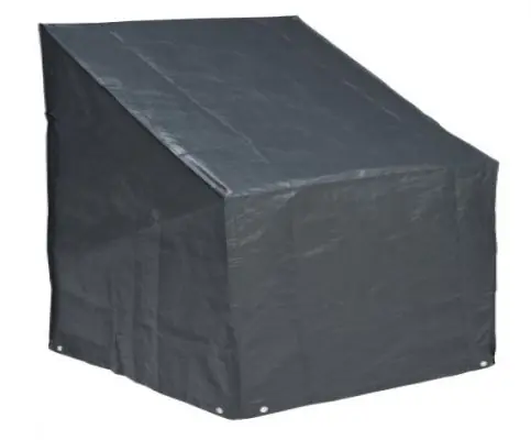 Erg populair - Beschermhoes tuinmeubelen voor stapelstoelen 68x68x110cm