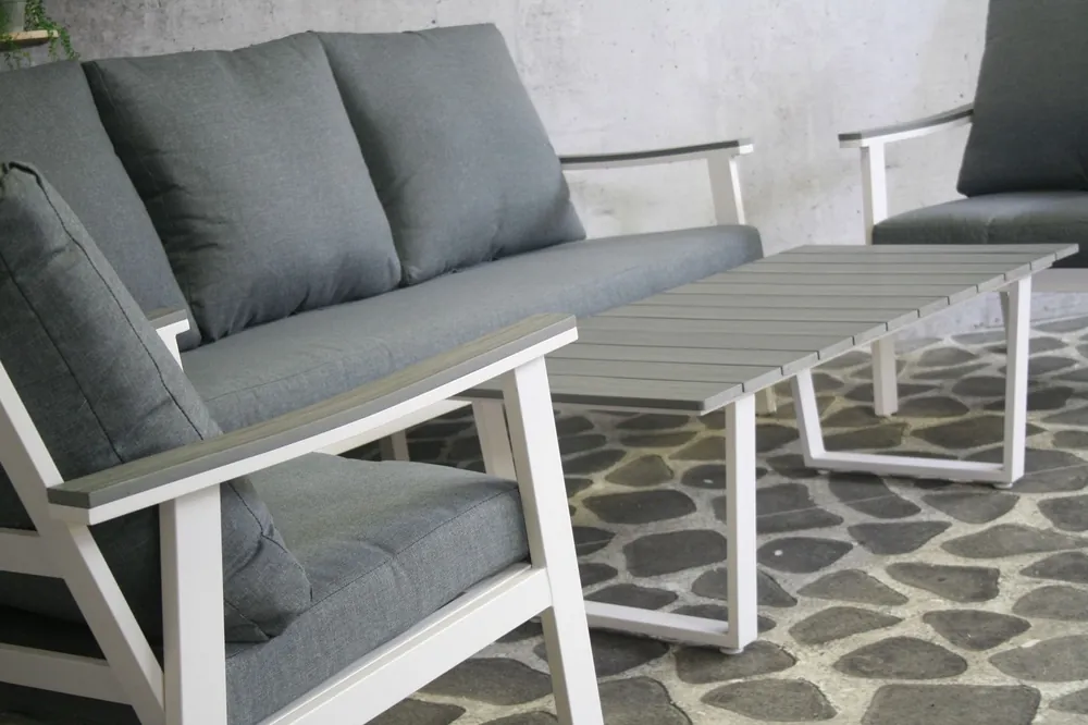 Korting | Aluminium loungeset Dublin 5 personen