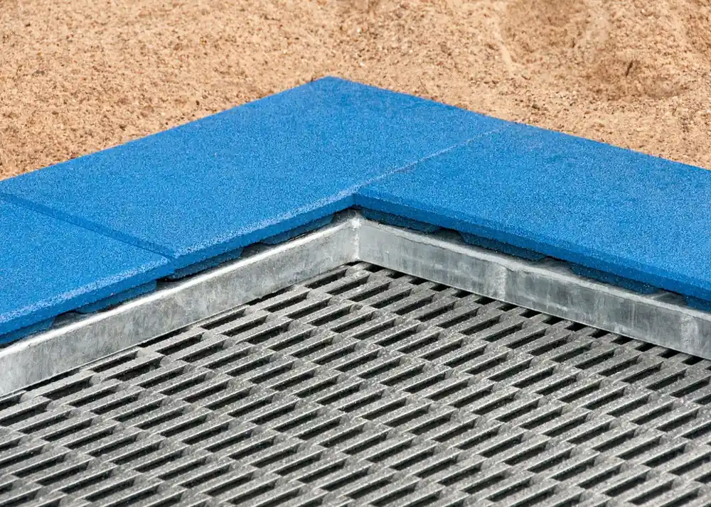 Trampoline in frame 150x150cm - Prijsverlaging