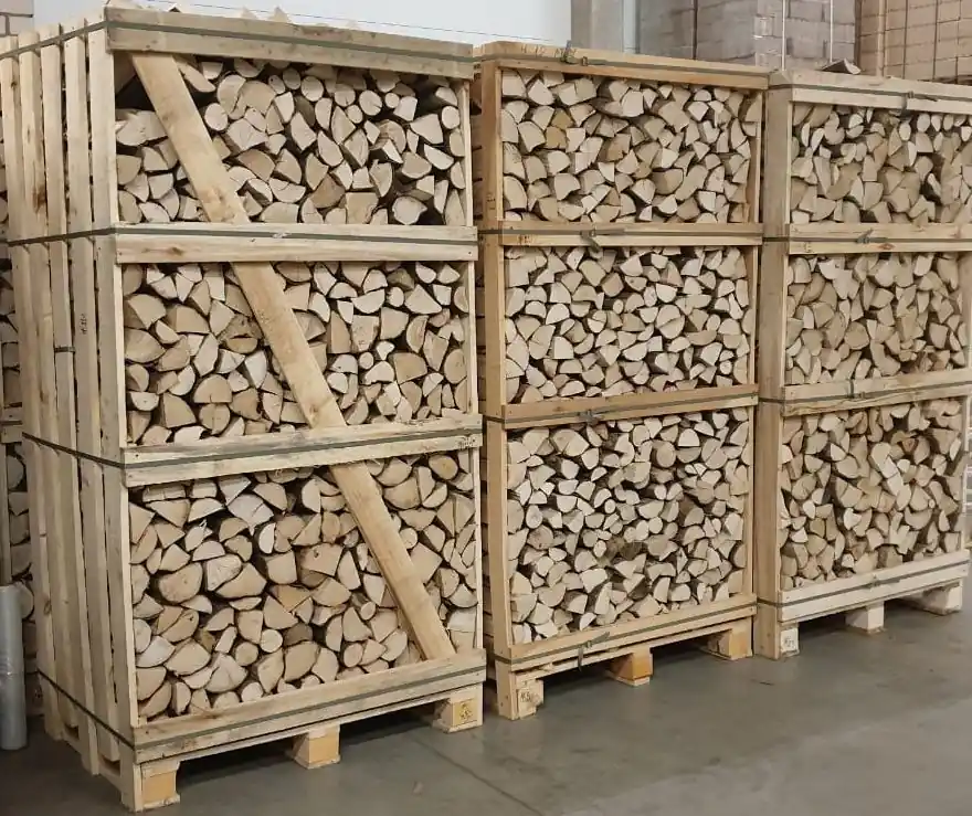 Haardhout openhaardhout ovengedroogd beuken 1x1x1,8m 33cm | Profiteer nu