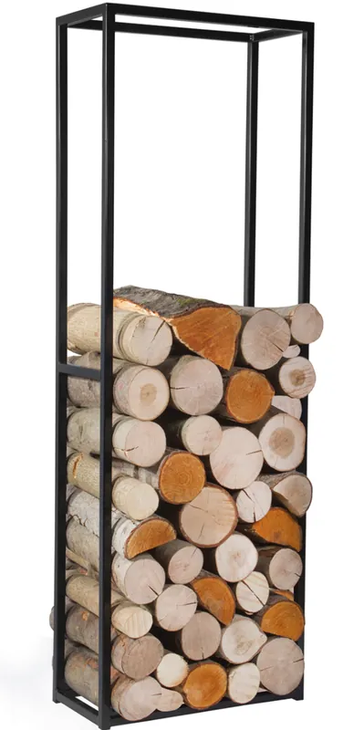 Eenvoudig retourneren | Houtberging houtopslag haardhout Cornel 150x50x20cm