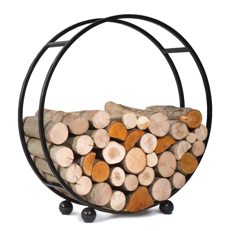 Nieuw | Houtberging houtopslag haardhout Daisy 80cm