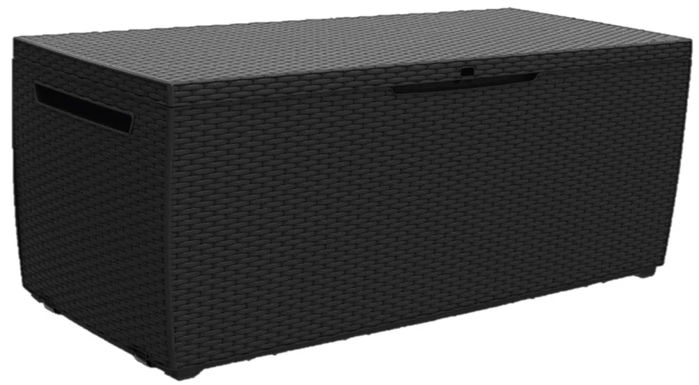 Kussenbox opbergbox antraciet 123x57x53,5cm - Koopje