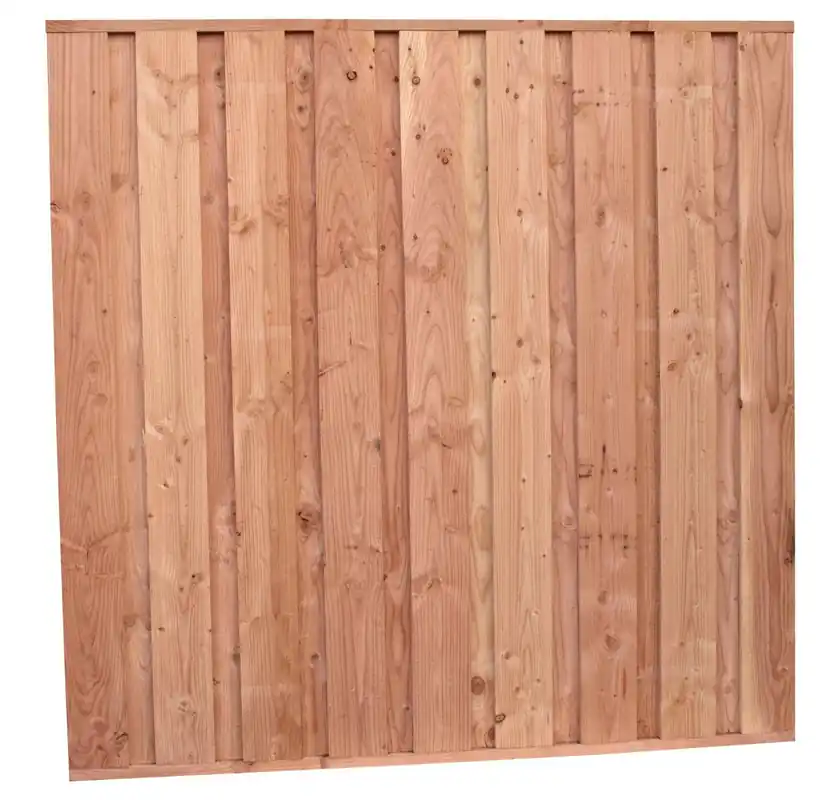 Extra voordeel - Houten schutting Douglas 180x180cm 17 planks zichtdicht