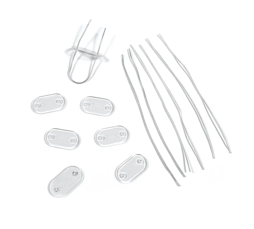 Klantfavoriet | Tie-wraps, tyraps, tie rips of kabelbinders transparant