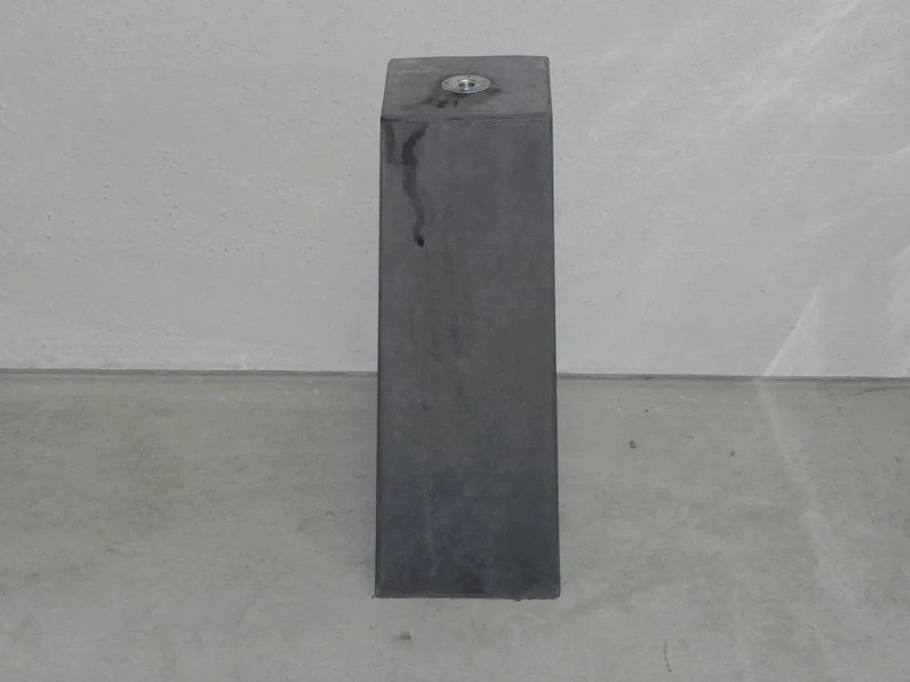 Betonpoer hoog model paalhouder met anker tuinveranda overkapping 150x150mm | Aanbieding