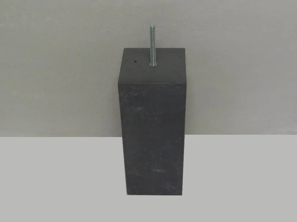 Betonpoer hoog model 200x200mm - Outlet