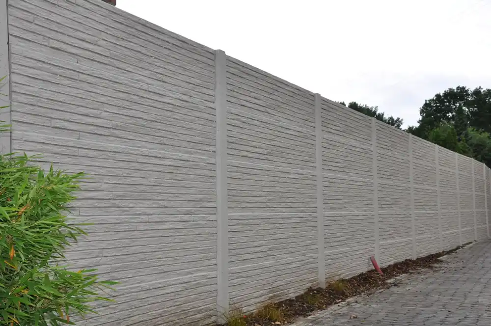 Veilige betaling | Beton schutting Tilestone dubbelzijdig 200x200cm