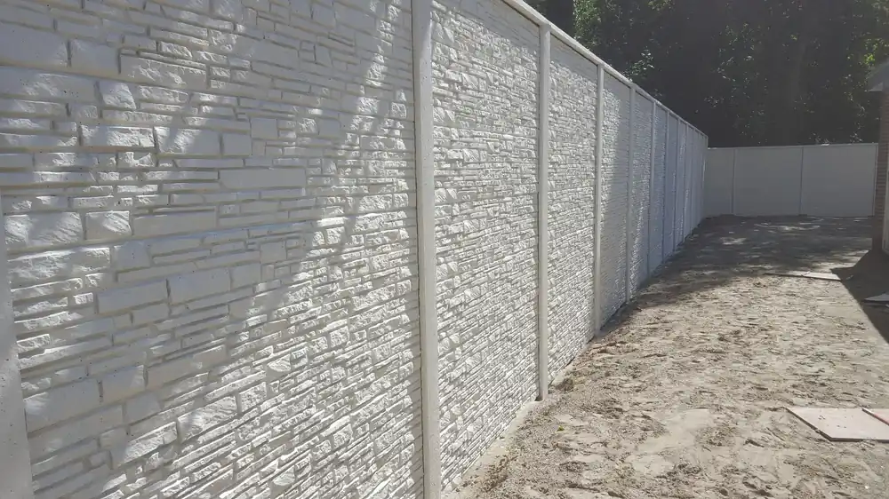 Beton schutting Rusticastone dubbelzijdig 200x200cm | Zojuist toegevoegd