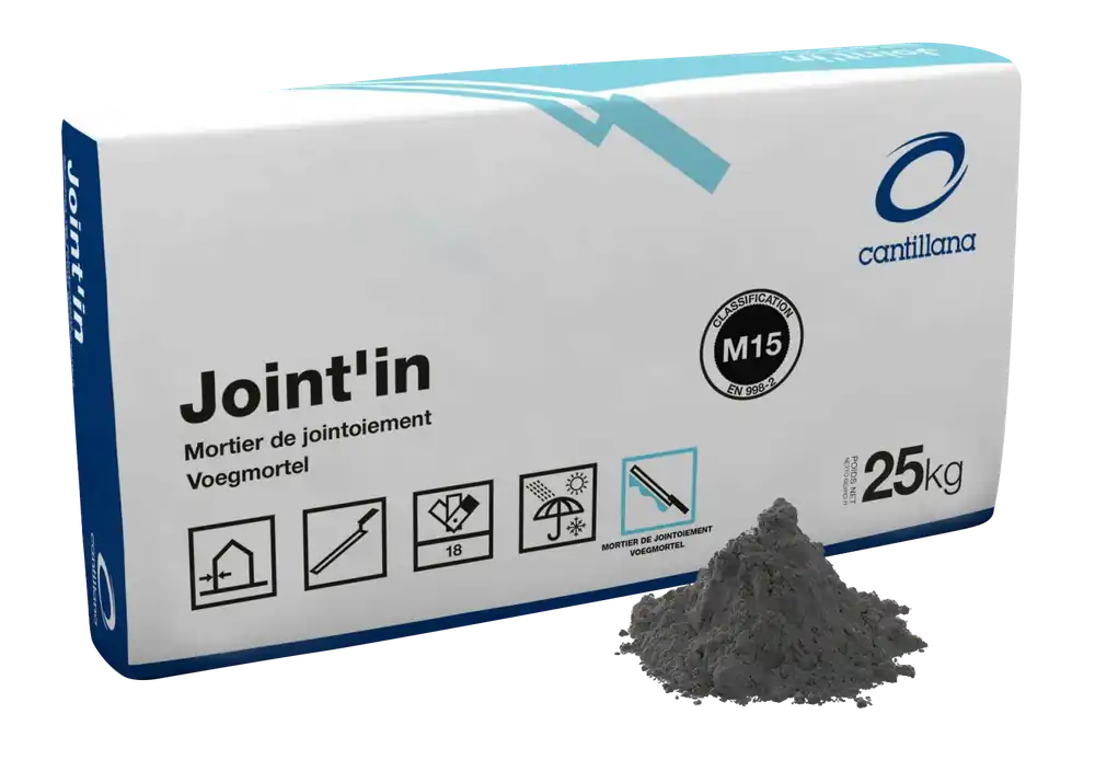 Voegmortel voor betonschutting (25kg) | Professionele kwaliteit