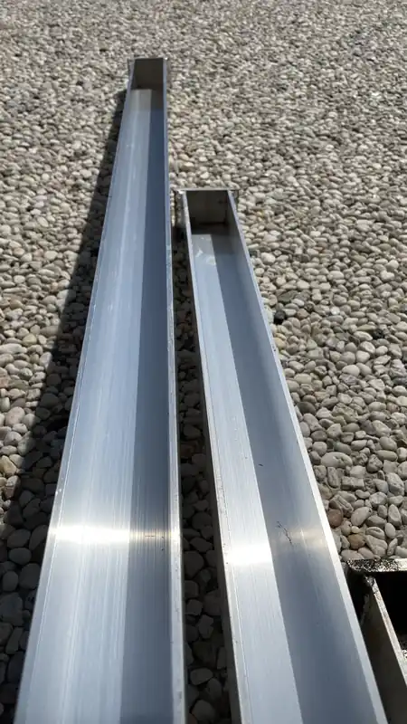 Nieuw product | Aluminium profiel U-profiel voor betonschutting