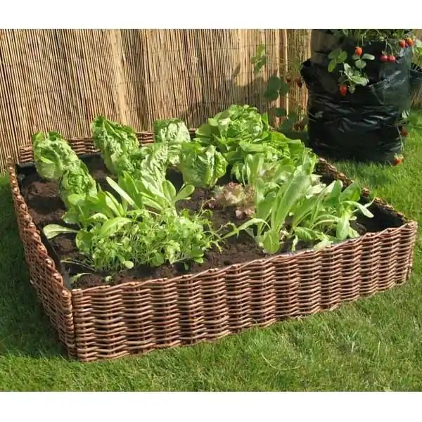 Moestuinbak plantenbak wilgen 100x100x40cm | Populair