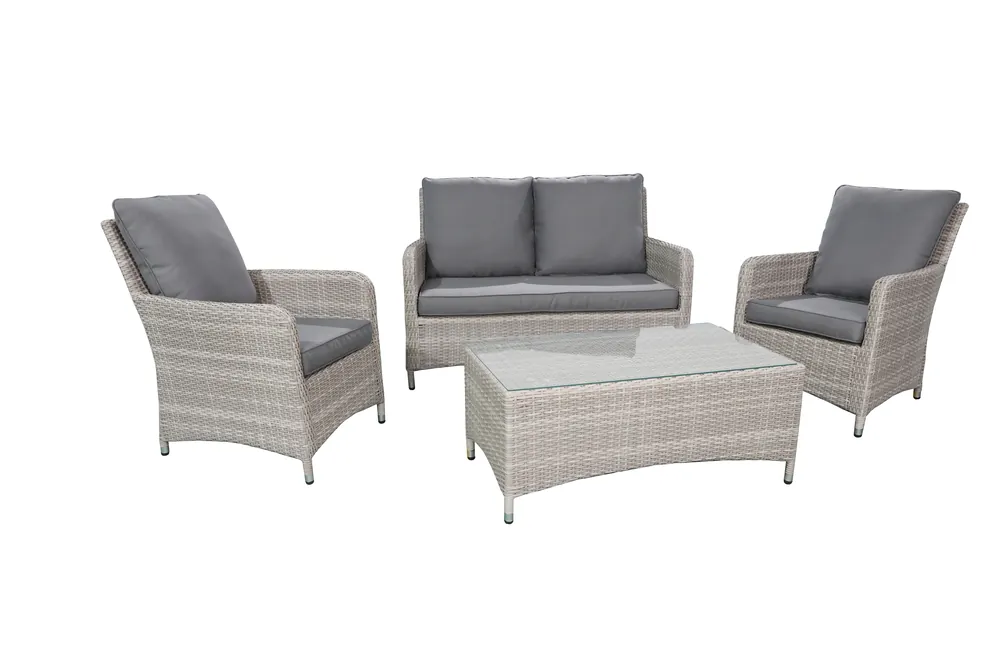 Nieuw binnen - Aluminium loungeset Esprit 4 personen
