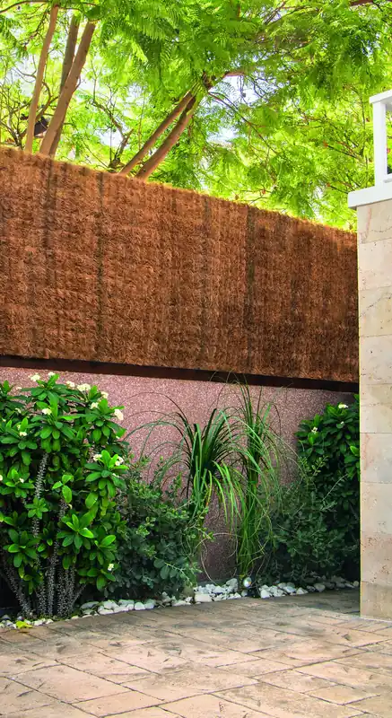 Koopje | Kokosmatten kokosmat kokosrol tuinscherm 1x3m