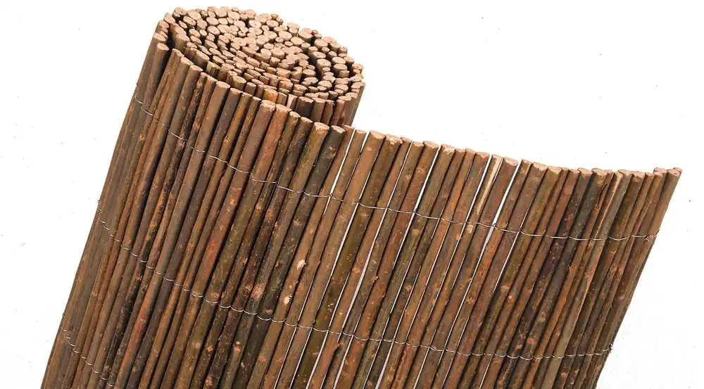 Verlaagde prijs - Wilgenmatten wilgenrol tuinscherm robuust 2x3m
