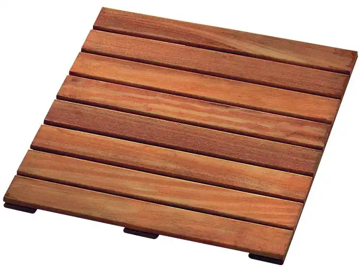 Topproduct | Vlondertegels 50x50cm hardhout (glad)