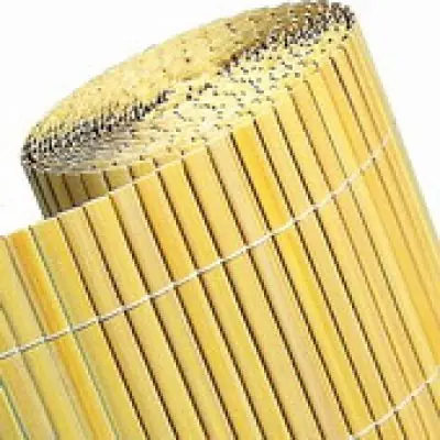 Tuinscherm PVC tuinafscheiding bamboe 1x3m - Bestseller