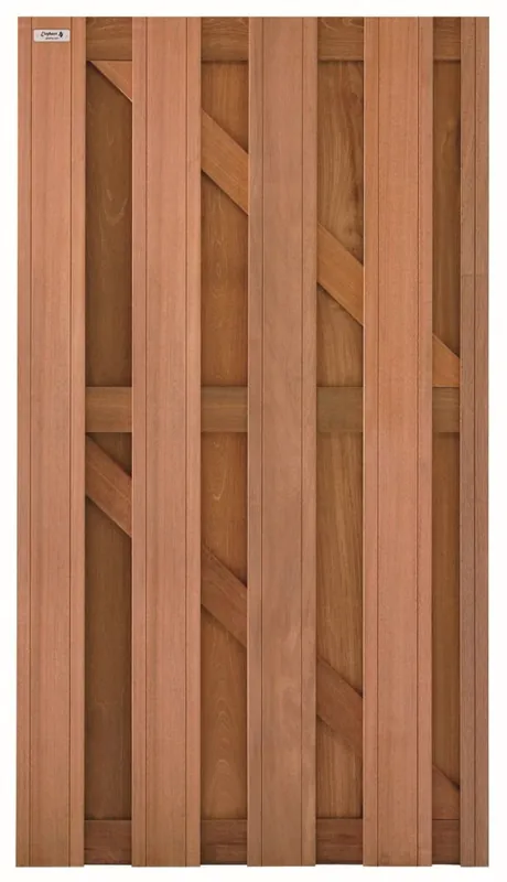 Op = op - Poort tuinpoort hardhout 180x90cm