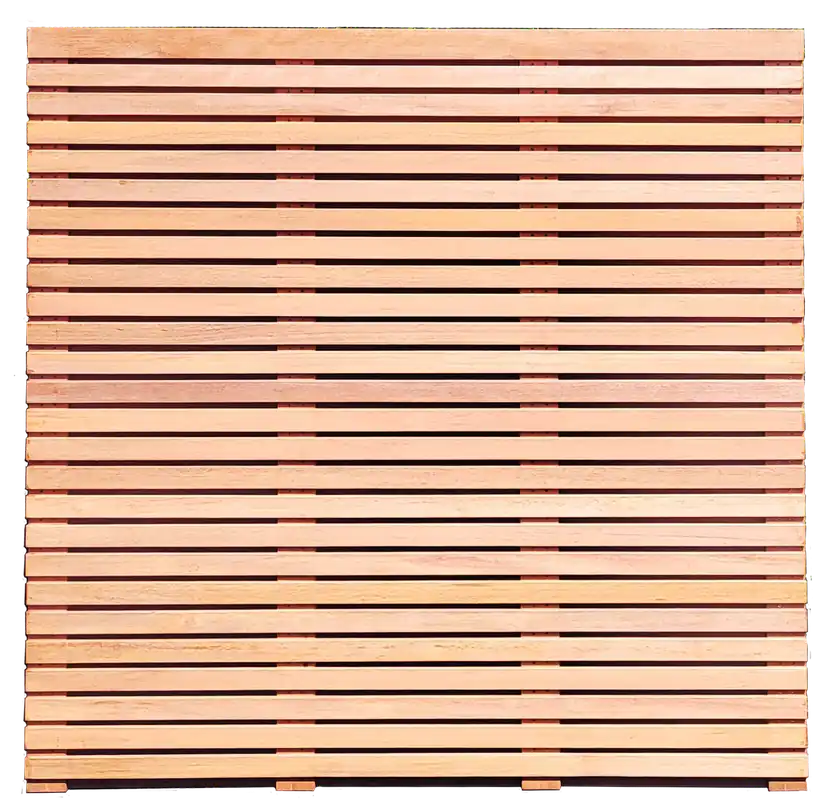 Schutting hardhout lamellen schutting 180x180cm (51pl.) - Meest verkocht