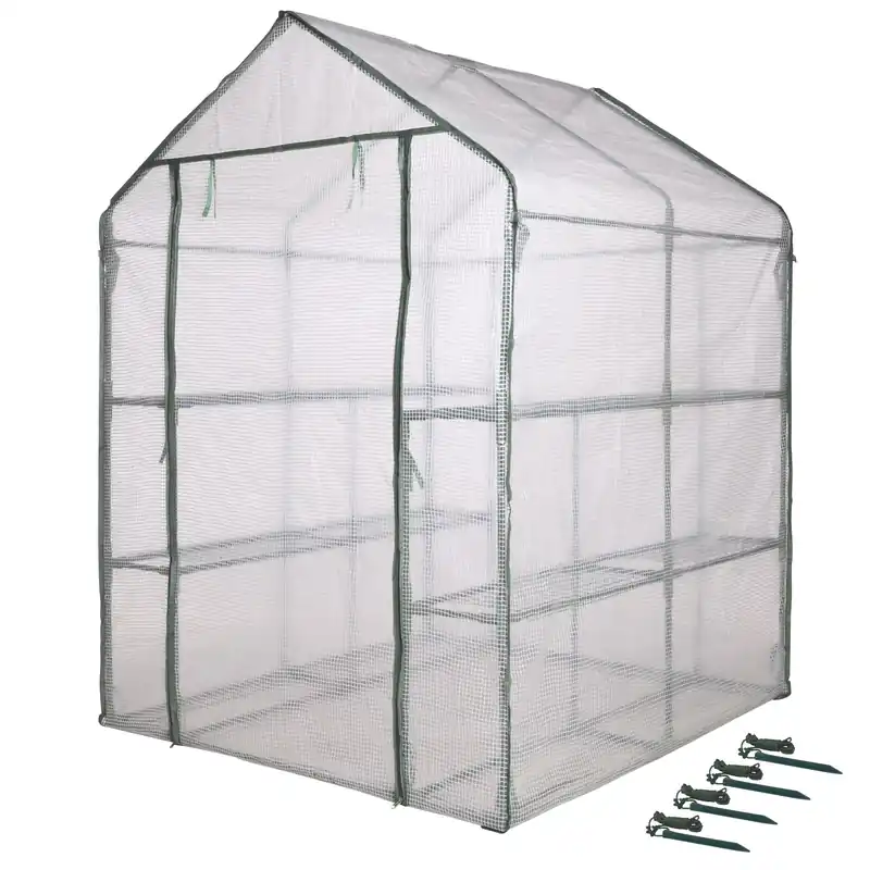 Tuinkas kweekkas 140x140x195cm | Nieuw binnen