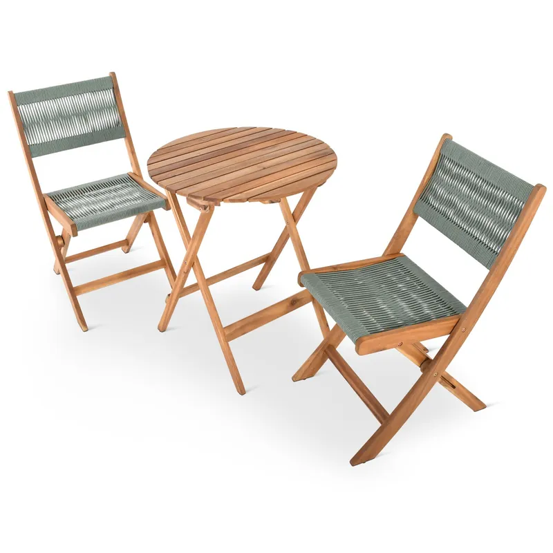 Bistroset tuinmeubel tuinset Acaciahout 3-delig - Premiumkwaliteit