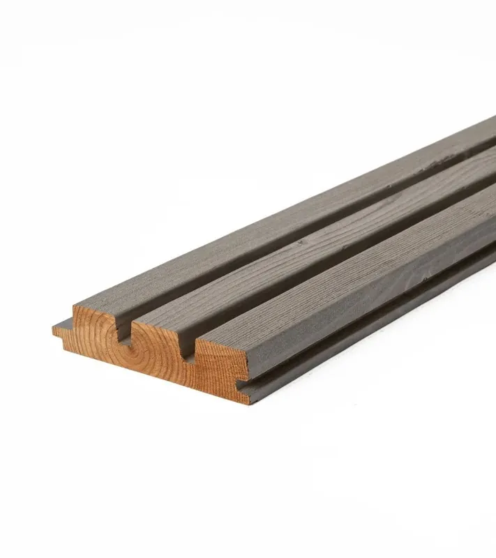 Gevelbekleding 3D triple thermisch gemodificeerd 32x140mm (m1) | Zolang de voorraad strekt