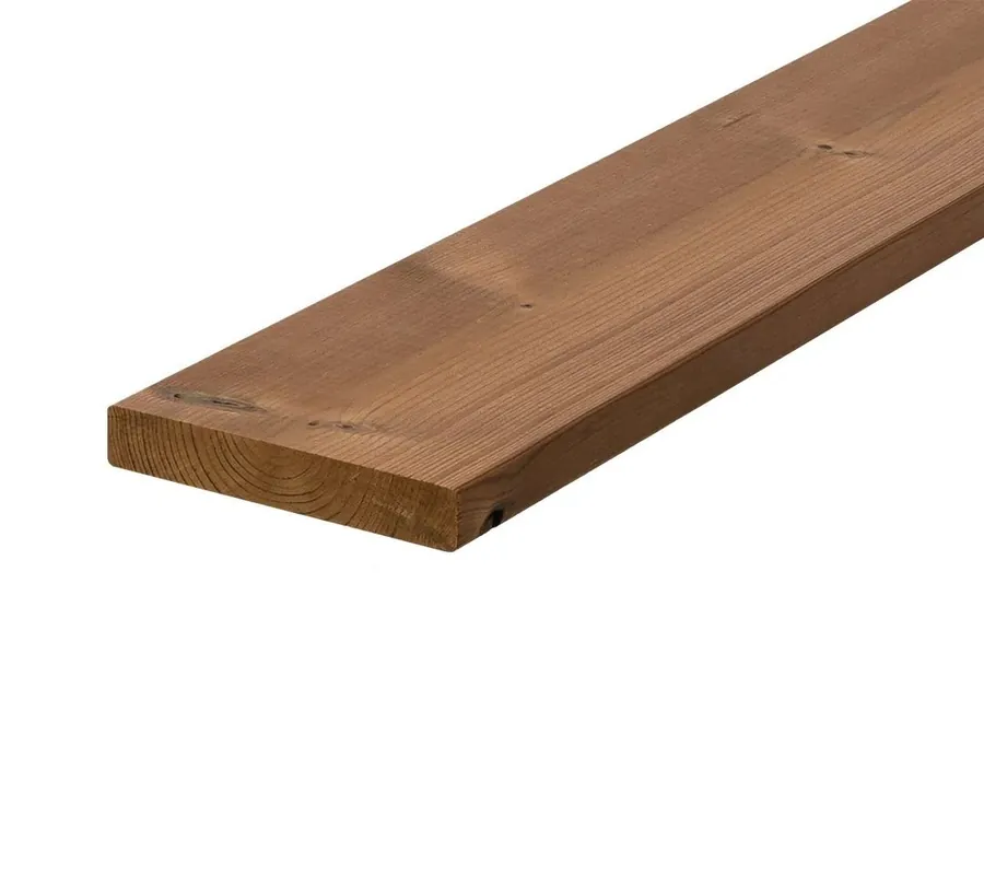Nu beschikbaar | Gevelbekleding planken thermisch gemodificeerd 18x142mm (m1)