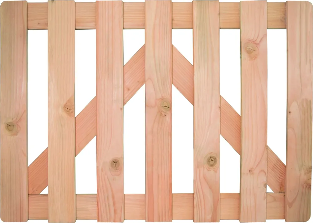 Populair | Tuinhek poortje Douglas hekwerk 70x100cm