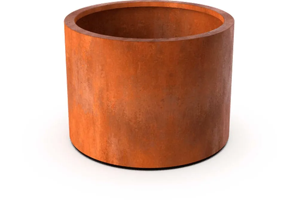 Cortenstaal plantenbak bloembak rond 150x60cm - Snelle verzending
